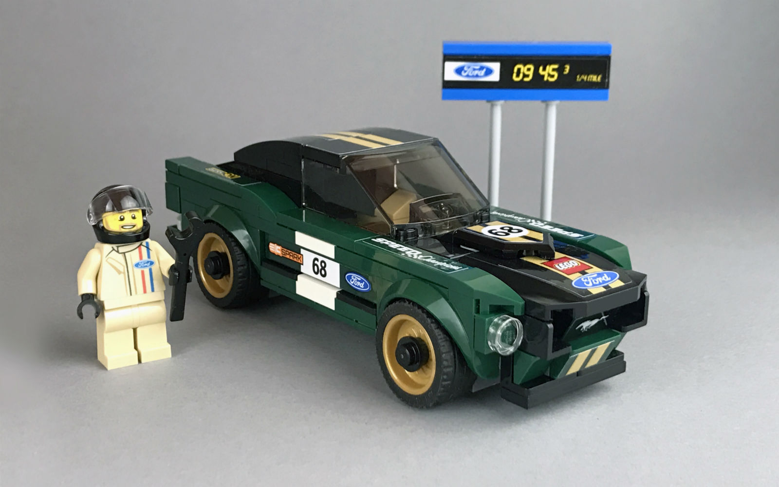 75884 Ford Mustang 1968 Fastback — Обзор LEGO набора — The Base Plate  Journal